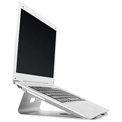 Immagine di RICOO Supporto PC portatile MTS 01 Rialzo laptop Per scrivania Compatibile con Mac Book Piedistallo da tavolo schermo notebook Argenteo