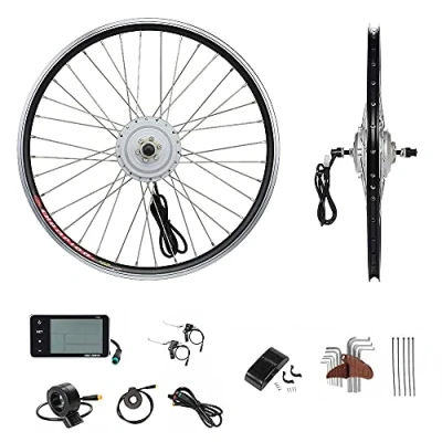 Immagine di YOSE POWER 36V250W Motore Anteriore con 24 Pollici Ruota Display LCD per E bike Kit di Conversione