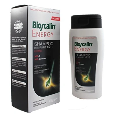 Immagine di BIOSCALIN ENERGY Shampoo Rinforzante con ATP e AJB da 200ml CAPELLI UOMO