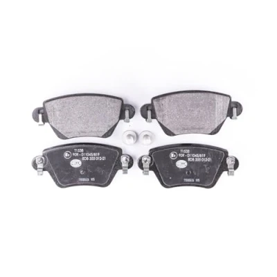 Immagine di HELLA 8DB 355 012 211 Kit pastiglie freno Non predisposto per contatto segnalazione usura con bulloni pinza RENAULT: Kangoo I, I Express