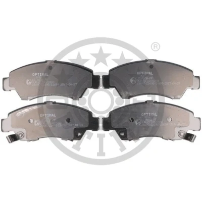 Immagine di OPTIMAL BP 09816 Kit pastiglie freno Assale anteriore con segnalatore acustico usura HONDA: CIVIC 6 Hatchback, Jazz 2, 3