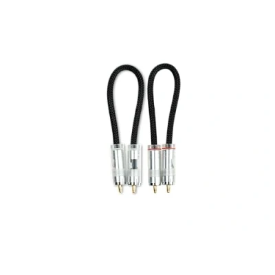 Immagine di Pro Ject Connect it Line S RCA, cavo audio RCA di alta qualità con conduttore in rame OFC e connettori placcati oro (0,205 m)