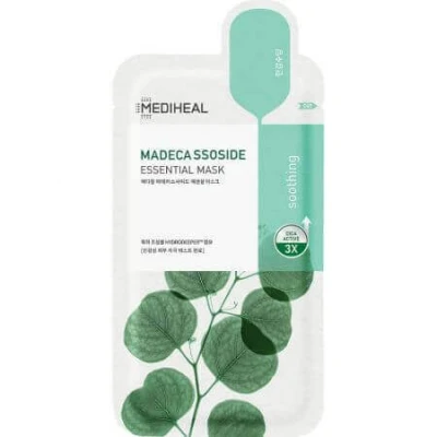 Immagine di Mediheal Maschera N.1 in Corea per il viso madecassoside 10 salviette imperfezioni tutti i tipi di pelle idratante moisturizing calmante