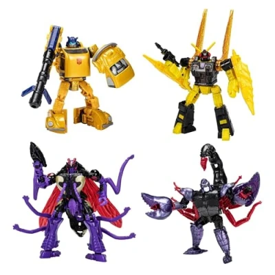 Immagine di TRANSFORMERS Buzzworthy Bumblebee Creatures Collide Multipack Figura 8 Anni+