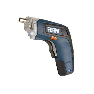 Immagine di FERM Trapano avvitatore a Batteria agli ioni di litio 3.6V 1.3Ah Include set accessori da 27 pezzi