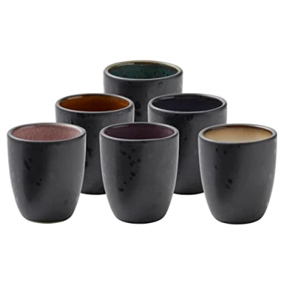 Immagine di Bitz Espresso cups Gastro Black/multi 100 ml 6 Pieces