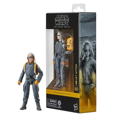 Immagine di Star Wars Hasbro, The Black Series, KB (ad Attin), Action Figure Ispirata alla Serie Skeleton Crew, da 15 cm