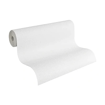 Immagine di A.S. Création 272355 Carta da parati goffrata, colore: bianco