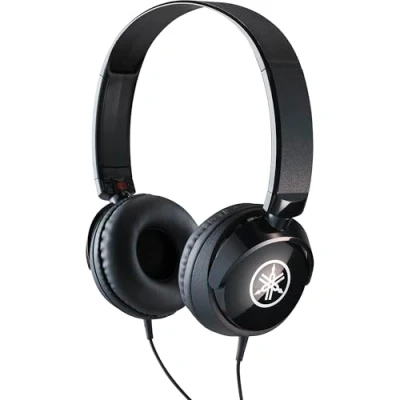Immagine di yamaha HPH 50B Cuffie Sovraurali, Cuffia On Ear con Meccanismo Girevole 90, Semplice e Compatta, Suono Livello Professionale, Adatte per Strumenti Musicali Digitali, Nero, UNICA FBA HPH50B