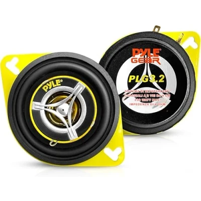 Immagine di Pyle Sistema di Altoparlanti Per Auto, Casse Auto da 8,9 Centimetri 120 Watt 4 Ohm con Tweeter E Struttura Magnetica 0,57 Chilogrammi