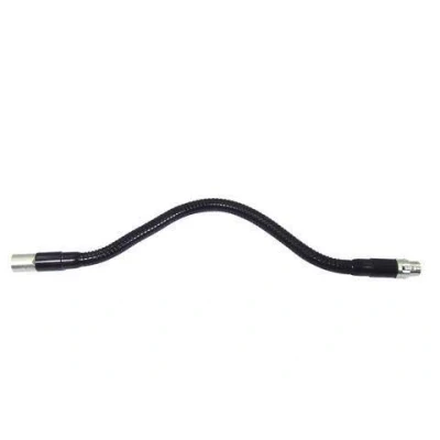 Immagine di showking A Collo di Cigno per microfoni con F/M connettore XLR, 47 cm, Nero Microfono Arm/Microfono