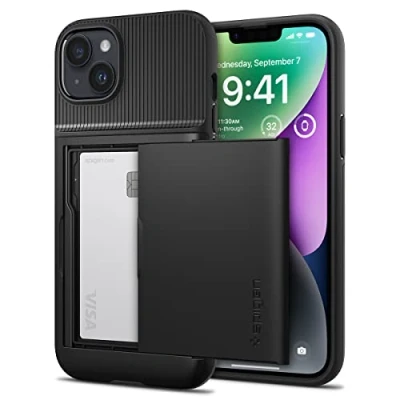 Immagine di Spigen Cover Slim Armor CS Compatibile con iPhone 14 Nero