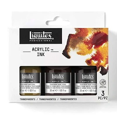 Immagine di Liquitex Ink! Set Da 3 Flaconi 30 ml &quot;Colori Primari&quot;