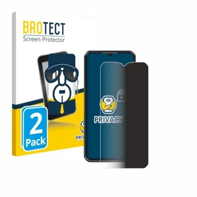 Immagine di brotect (2 Pezzi Pellicola Privacy per Oukitel WP50 [Anti Spy, Protettiva Chiara, Blue Light Filter]