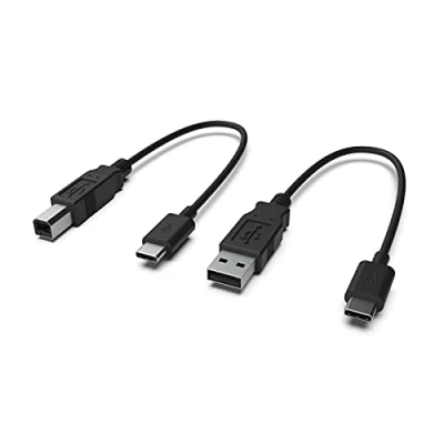 Immagine di CME WIDI Uhost OTG USB B MIDI Cable Pack 1 a C (10cm) + Cavi per collegare (Wireless MIDI) con strumenti e computer