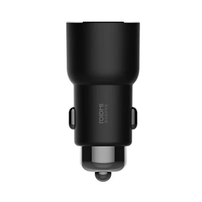 Immagine di Roidmi 3S Bluetooth Caricabatteria per Accendisigaro Auto x2 prese USB e Trasmettitore FM, app Android/iOS, Nero