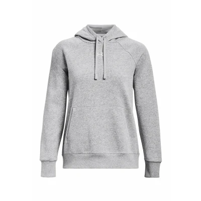 Immagine di Under Armour Rival Felpa con cappuccio Mod gray light heather, Donna, Taglia: Large, heather