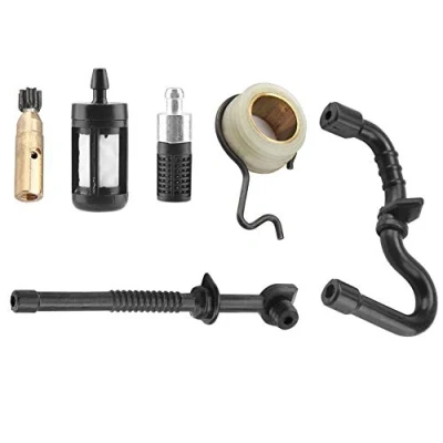 Immagine di TOPINCN Kit Olio Pompa Ingranaggi a Vite Motosega Filtro Carburante MS180 MS170 180 018 017 Ricambi Prezzi Accessibili Motoseghe
