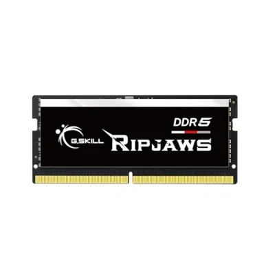 Immagine di G.Skill Ripjaws Kit memoria Laptop Dettaglio DDR5 16 GB 1 x 5600 MHz 262pin SO DIMM CL46 F5 5600S4645A16GX1 RS