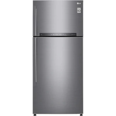 Immagine di LG GTB744PZHED Frigorifero Doppia Porta, Classe E, 506l, Connettività Wi fi Con App Thinq, Tecnologia Door &amp; Linear Cooling, Cassetto 0 Gradi, Gestione Umidità, Compressore Smart Inverter, Inox