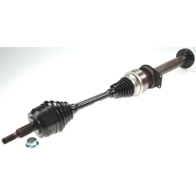 Immagine di LÖBRO 304502 Albero motore / Semiasse 907, 266 con supporto/cuscinetto, dado VOLKSWAGEN: Transporter 5, Multivan 5 (7HM, Bus
