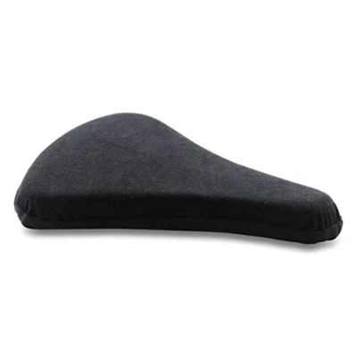 Immagine di TEMPUR cuscino per sella di bicicletta, confortevole coprisella bici in memory foam uomini e donne, nero, M