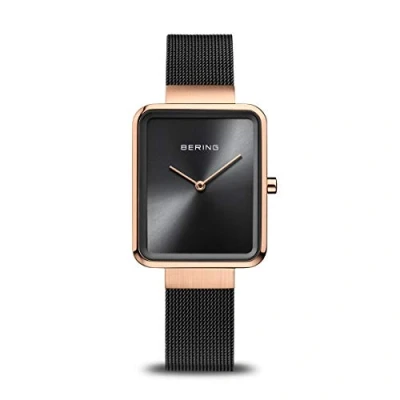 Immagine di BERING Donna Analogico Quarzo Classic Orologio con Cinturino in Acciaio inossidabile e Vetro zaffiro 14528 166