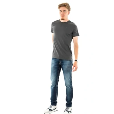 Immagine di Tommy Jeans TEE Tshirt basic, Uomo, Taglia: XXS, New charcoal
