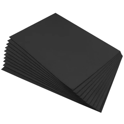 Immagine di Belle Vous 10 Fogli Grandi A4 Gomma EVA Nera 30 x 23 cm e Spessore 2 mm Gommapiuma Piuma da Tagliare Cosplay Foam per Halloween Progetti Fai Te Nero