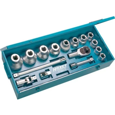 Immagine di Hazet Kit di chiavi a bussola metrico 1 (25 mm) 17 parti 1100Z