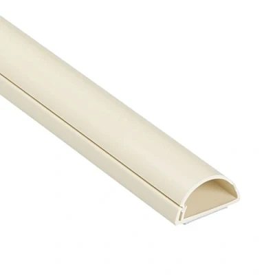 Immagine di D Line 1M3015M, Passacavi, Canalina Tubo Copricavi, Passacavi Pavimento 30 x 15 mm 1 m Lunghezza Magnolia