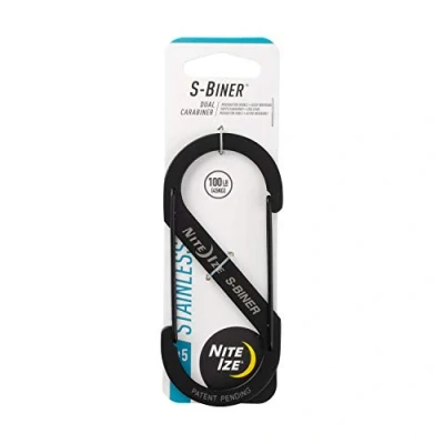 Immagine di NITE Ize NI SB5 03 01 Moschettone S Biner Gr. 5 111 mm x 49 1 pz.