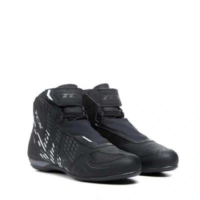 Immagine di TCX R04D Waterproof, Scarpe da Moto Uomo, Impermeabili Certificate con Membrana T DRY, Chiusura Lacci e Velcro, Tomaia in Mesh Rivestimento Hot Melt