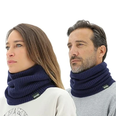 Immagine di JEEP O102601 A184 J Scaldacollo in Maglia A Costine J22W Unisex Deep Blue Uni