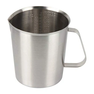 Immagine di Kitchnexus Misurino in acciaio inox, 2 l, per latte, latte e cappuccino