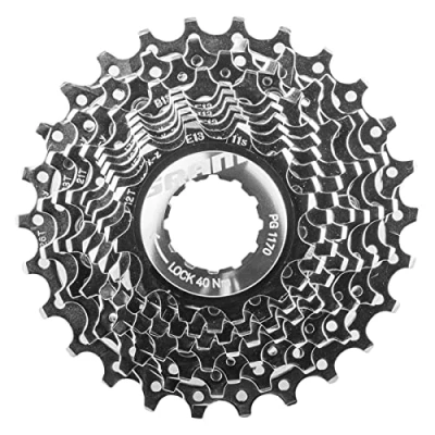 Immagine di SRAM PG 1170, 1170 Cassetta a 11 velocità, Denti, Colore: Argento Unisex Adulto, Cassette 28