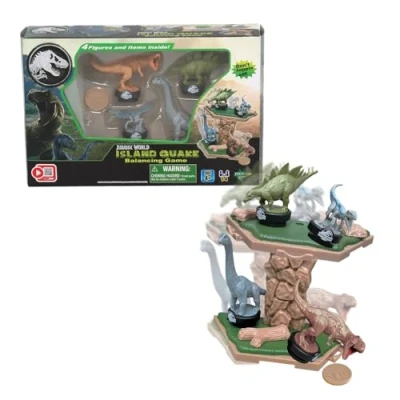 Immagine di EPOCH Games 7511 Jurassic World Island Quake Balancing Game Action