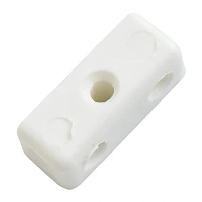 Immagine di Bulk Hardware BH03653 Blocchetto di Unione per Pannelli Paravista in Legno, Bianco, Set 20