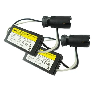 Immagine di CARALL 2 Pezzi Filtro Portalampada Resistenza T10 W5W 12V LED Warning Canceller No Errore Luci di Posizione con Dissipatore