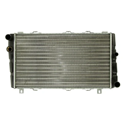 Immagine di NRF 58250 Radiatore motore Alluminio 488 285 34 Alette di raffreddamento montate meccanicamente SKODA: Favorit Pick up, Felicia 1, 1 Pickup