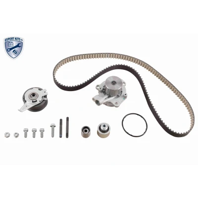 Immagine di VAICO V10 50113 BEK Pompa acqua + Kit Cinghia Distribuzione senza cavo, con bulloni/viti, dado, non inseribile 145 AUDI: A4 B8 Avant