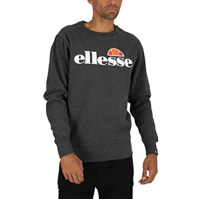 Immagine di ellesse SL Succiso Felpa, Uomo, Grigio Scuro Marl, M