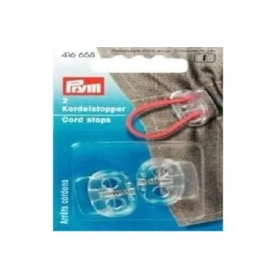 Immagine di Prym Cord Stopper, Transparent, 2 x 1 cm