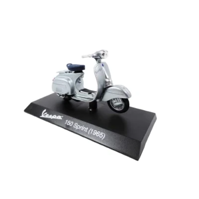 Immagine di OPO 10 Collezione Scooter in Miniatura 1/18 Compatibile con Piaggio Vespa 150 Sprint Grigio 1965 Ves0051