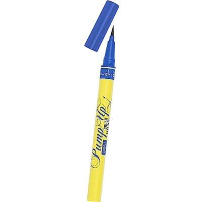 Immagine di Lovely, eyeliner + Kajal, LOVELY Pump Up Cobalt kobaltowy do powiek z precyzyjnym pędzelkiem 2,5ml