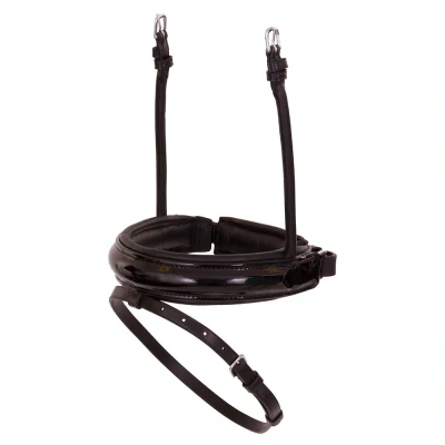Immagine di BR Capezzina con coulisse laccata extra larga SD Full Nero / Bianco