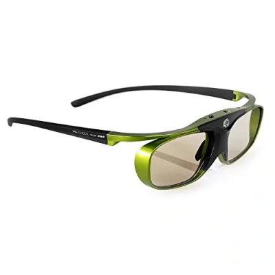 Immagine di Hi SHOCK DLP Pro Lime Heaven Occhiali attivi Link 3D Compatibili con i beamer di Acer, BenQ, Optoma, Viewsonic Sostituzione per PPA5610 / E4W [96 200 Hz 32g ricaricabile]