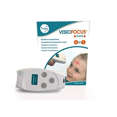 Immagine di Tecnimed 53645 Termometro a Distanza Visiofocus Min 6 In 1, Misura e Proietta
