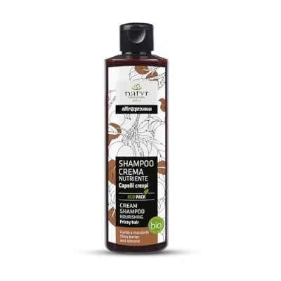 Immagine di NATYR Altromercato Shampoo nutriente capelli sfibrati karité e mandorle bio 250 ml