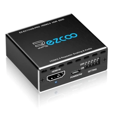 Immagine di Estrattore audio HDMI 4K 60Hz 1080P 120Hz PS5 HDCP 2.2 CEC D olby Vision HDR, decadimento SPDIF ottico 5.1CH+3,5mm stereo L/R Breakout, decoder Dolby Digital Audio, gestione EDID